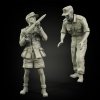 Panzer Art FI35-098 DAK tankers loading ammo set 1/35